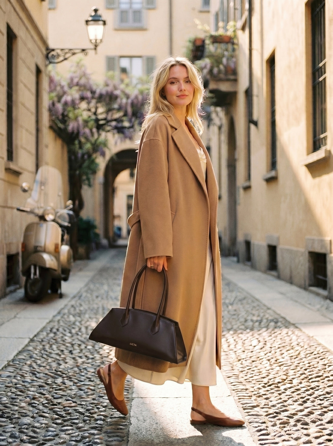 The Lungo in Chocolate — life street golden hour Brera Milan
